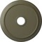 Ekena Millwork Crendon Ceiling Medallion (Canopies up to 4 3/8"), 24 1/8"OD x 4 3/8"ID x 2 1/4"P, Spartan Stone CM24CRSSF - alternate 1